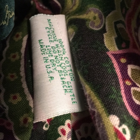 Vera Bradley Chelsea Green Retired Sm Shoulder Bag - Picture 8 of 8